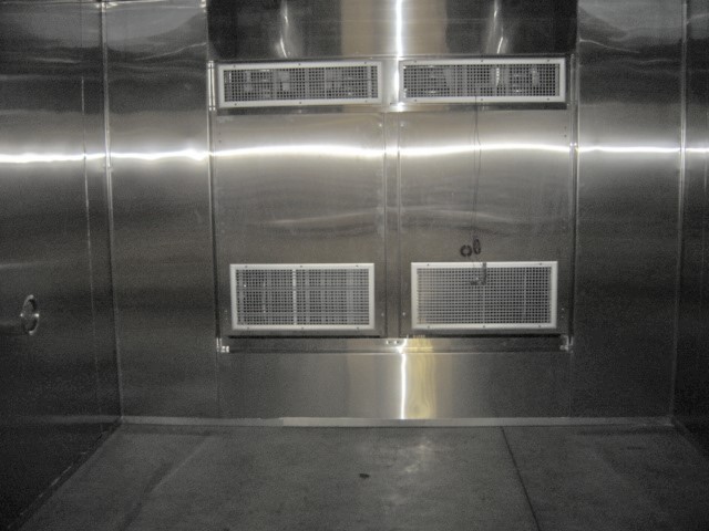 Inside unit refrigeration.