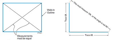 Walk In Cooler Drawings